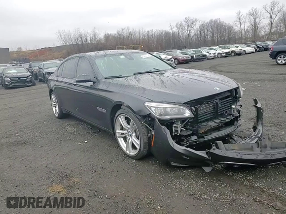 2014 BMW 7 Series ALPINA B7 xDrive with VIN WBAYF8C50ED653383, listed as a Copart auction lot 83451704 with 165,082 mi miles and Salvage Title. Bid and sale history available at DreamBid. Image 10.
