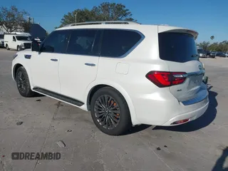 2024 Infiniti QX80 Sensory with VIN JN8AZ2BE1R9331066, listed as a IAAI auction lot 41123052 with 718 mi miles and . Bid and sale history available at DreamBid. Image 3.