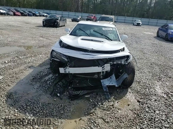 2022 Chevrolet Camaro LT1 with VIN 1G1FF1R79N0127361, listed as a Copart auction lot 45294455 with 52,961 mi miles and Salvage Title. Bid and sale history available at carsss.com. Image 11.