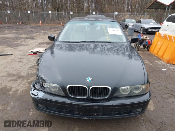 2002 BMW 5 Series 530iA with VIN WBADT63472CK26948, listed as a IAAI auction lot 41510150 with 103,746 mi miles. Bid and sale history available at carsss.com. Image 12.