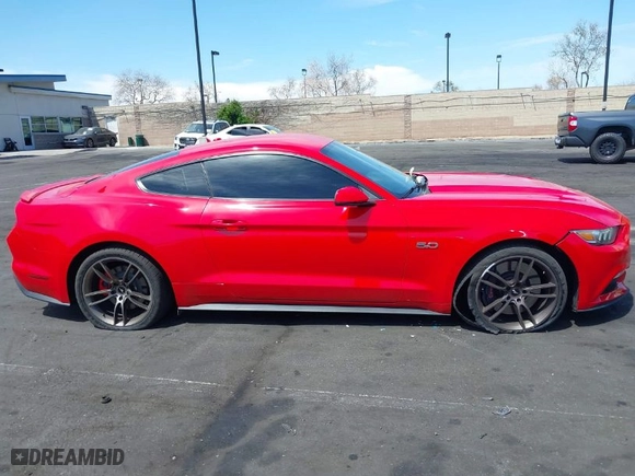 2016 Ford Mustang GT with VIN 1FA6P8CFXG5252944, listed as a IAAI auction lot 42002882 with 75,654 mi miles. Bid and sale history available at carsss.com. Image 13.
