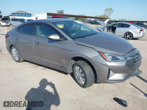 2020 Hyundai Elantra SE with VIN KMHD74LF7LU105230, listed as a IAAI auction lot 41997855 with 119,456 mi miles. Bid and sale history available at carsss.com. Image 1.