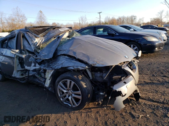 2011 BMW 3 Series 335i xDrive with VIN WBAPL5G56BNN23935, listed as a Copart auction lot 80662934 with 0 mi miles and Salvage Title. Bid and sale history available at carsss.com. Image 4.