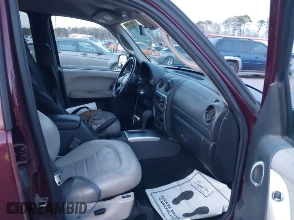 2002 Jeep Liberty Limited with VIN 1J4GK58K52W181277, listed as a IAAI auction lot 41429306 with 173,883 mi miles and . Bid and sale history available at DreamBid. Image 5.