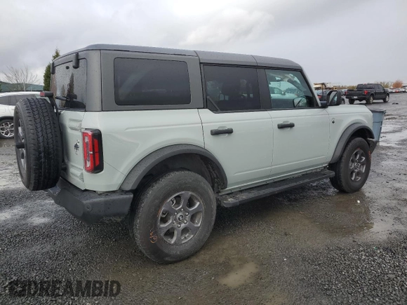 2023 Ford Bronco with VIN 1FMDE5BH3PLA89022, listed as a Copart auction lot 78643144 with 33,095 mi miles and Salvage Title. Bid and sale history available at DreamBid. Image 3.