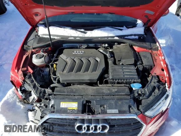2018 Audi A3 Sedan Premium with VIN WAUAUGFF9J1039479, listed as a Copart auction lot 37332923 with 78,855 mi miles. Bid and sale history available at carsss.com. Image 11.