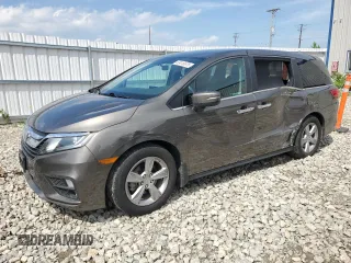 2020 Honda Odyssey EX with VIN 5FNRL6H5XLB030260, listed as a Copart auction lot 63416575 with 71,238 mi miles and Salvage title. Bid and sale history available at DreamBid. Image 1.