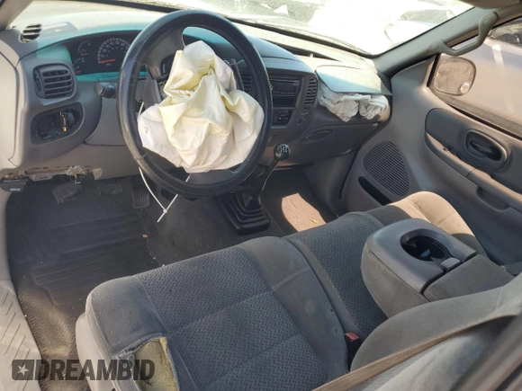 2001 Ford F-150 XL with VIN 1FTZX17251NB12930, listed as a Copart auction lot 62517295 with Not provided miles and Salvage title. Bid and sale history available at DreamBid. Image 8.