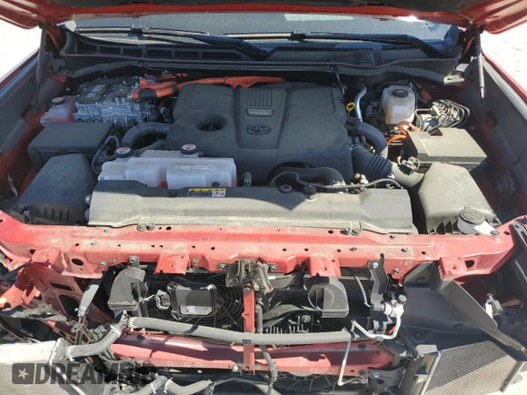 2022 Toyota Tundra Capstone Hybrid with VIN 5TFVC5DB1NX010962, listed as a Copart auction lot 50630705 with 37,566 mi miles and Salvage title. Bid and sale history available at DreamBid. Image 13.