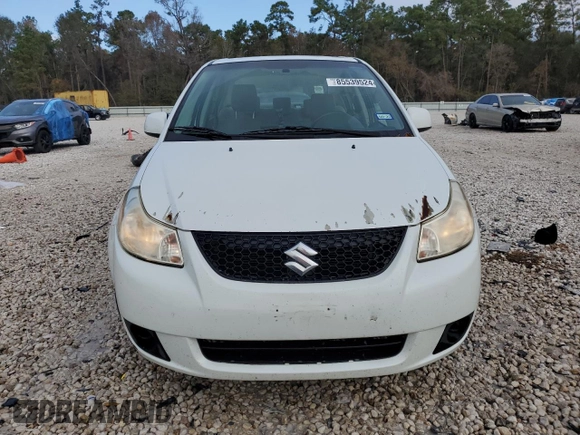 2008 Suzuki SX4 with VIN JS2YC412485105923, listed as a Copart auction lot 85539524 with 115,792 mi miles and Salvage Title. Bid and sale history available at carsss.com. Image 5.