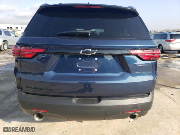 2022 Chevrolet Traverse LT Cloth with VIN 1GNEVGKW3NJ181556, listed as a Copart auction lot 44063055 with 33,857 mi miles and Salvage Title. Bid and sale history available at carsss.com. Image 6.