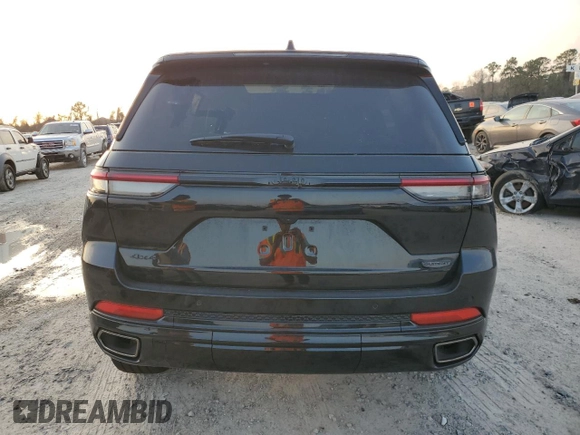 2025 Jeep Grand Cherokee Summit with VIN 1C4RJHEG1S8640375, listed as a Copart auction lot 44253355 with 961 mi miles and Clean title. Bid and sale history available at DreamBid. Image 6.