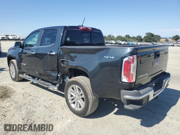 2018 GMC Canyon 4WD SLT with VIN 1GTG6DEN4J1219631, listed as a Copart auction lot 62603815 with 37,384 mi miles and Salvage title. Bid and sale history available at DreamBid. Image 2.