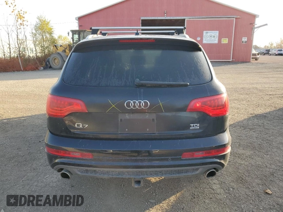 2015 Audi Q7 3.0L TDI Vorsprung Edition with VIN WA1WMCFE8FD005218, listed as a Copart auction lot 75849274 with 0 mi miles and Salvage Title. Bid and sale history available at carsss.com. Image 6.