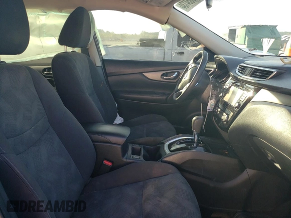 2016 Nissan Rogue SV with VIN KNMAT2MV5GP693601, listed as a Copart auction lot 68854134 with 161,384 mi miles and Salvage Title. Bid and sale history available at DreamBid. Image 7.