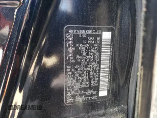 2010 Nissan Cube S z VIN JN8AZ2KR4AT155592, wystawiony jako Copart lot #55804045 z przebiegiem 108 505 mil mil oraz Nie do naprawy • Non repairable. Historia ofert i sprzedaży dostępna na DreamBid. Obrazek 12.