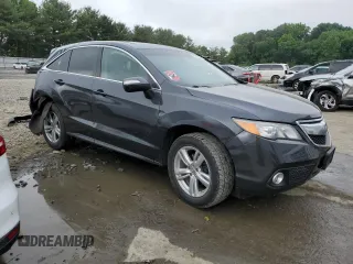 2014 Acura RDX Tech Pkg with VIN 5J8TB3H50EL012388, listed as a Copart auction lot 57710394 with 0 mi miles and Salvage Title. Bid and sale history available at carsss.com. Image 4.