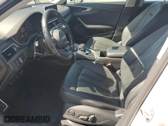 2017 Audi A4 Premium Plus with VIN WAULNAF47HN022894, listed as a Copart auction lot 46657725 with 136,691 mi miles and Salvage Title. Bid and sale history available at carsss.com. Image 7.