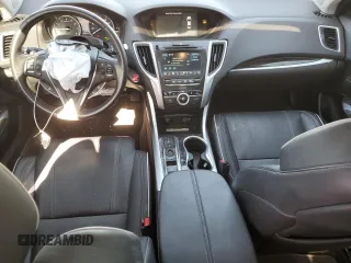 2018 Acura TLX Advance with VIN 19UUB2F79JA000376, listed as a Copart auction lot 43518515 with 30,926 mi miles and Salvage Title. Bid and sale history available at DreamBid. Image 8.