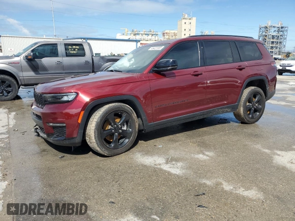 2022 Jeep Grand Cherokee Limited с VIN 1C4RJJBG9N8608807, выставлен на аукционе Copart как лот 46422385 с пробегом 49 200 миль миль и Списание • Salvage title. История ставок и продаж доступна на DreamBid. Изображение 1.