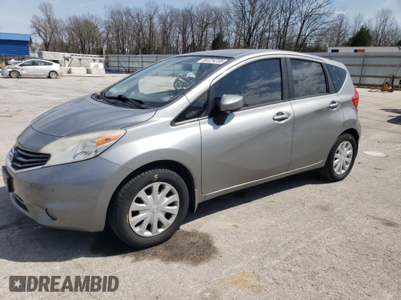 2015 Nissan Note SV with VIN 3N1CE2CPXFL390994, listed as a Copart auction lot 50724235 with 93,466 mi miles and Salvage Title. Bid and sale history available at DreamBid. Image 1.