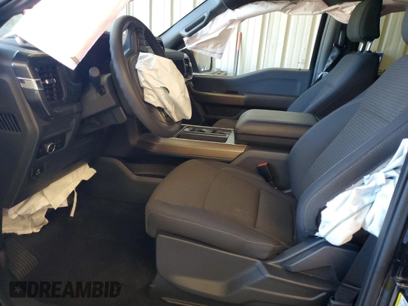 2024 Ford F-150 STX with VIN 1FTFW2L59RFA46030, listed as a Copart auction lot 53657205 with Not Provided miles and Salvage Title. Bid and sale history available at carsss.com. Image 7.