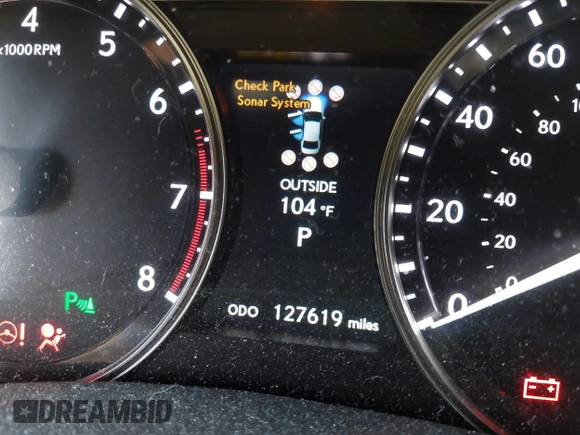 2013 Lexus GS 350 с VIN JTHBE1BL2D5022757, выставлен на аукционе IAAI как лот 42110597 с пробегом 127 619 миль миль и . История ставок и продаж доступна на DreamBid. Изображение 7.