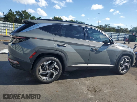 2024 Hyundai Tucson Limited with VIN 5NMJE3DE7RH384644, listed as a Copart auction lot 50822915 with 5,398 mi miles and Non Repairable. Bid and sale history available at DreamBid. Image 3.