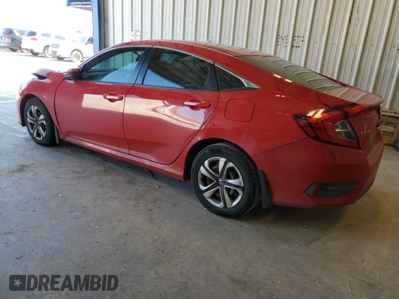 2018 Honda Civic LX with VIN 2HGFC2F50JH511514, listed as a Copart auction lot 54126445 with 100,628 mi miles and Salvage Title. Bid and sale history available at DreamBid. Image 2.