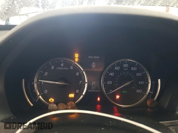 2017 Acura MDX with VIN 5FRYD4H31HB027085, listed as a Copart auction lot 45083345 with 195,042 mi miles and Salvage Title. Bid and sale history available at carsss.com. Image 9.