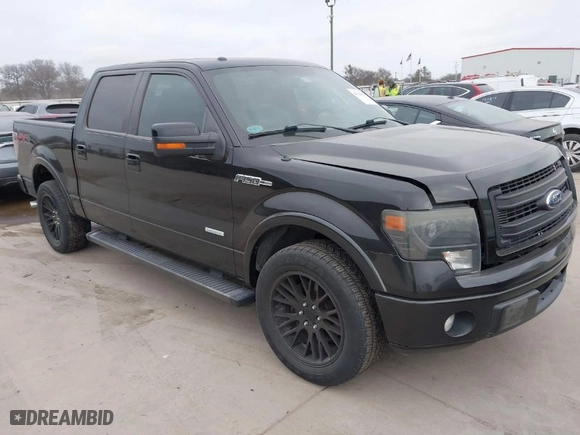 2013 Ford F-150 XL with VIN 1FTFW1CT6DFE02306, listed as a IAAI auction lot 41504803 with 110,302 mi miles. Bid and sale history available at carsss.com. Image 1.