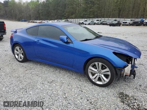 2011 Hyundai Genesis Coupe z VIN KMHHT6KDXBU042700, wystawiony jako Copart lot #50153545 z przebiegiem 143 878 mil mil oraz Szkoda całkowita • Salvage title. Historia ofert i sprzedaży dostępna na DreamBid. Obrazek 4.