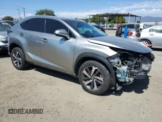 2019 Lexus NX 300 with VIN JTJYARBZ6K2119305, listed as a Copart auction lot 62756135 with 82,685 mi miles and Salvage title. Bid and sale history available at DreamBid. Image 4.