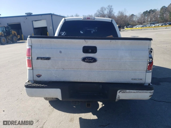2014 Ford F-150 XL with VIN 1FTFW1CF8EFB56239, listed as a Copart auction lot 48517385 with 311,908 mi miles and Salvage Title. Bid and sale history available at carsss.com. Image 6.