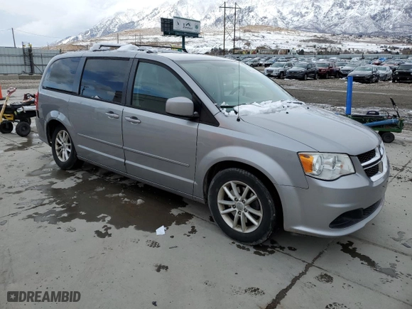 2016 Dodge Grand Caravan SXT with VIN 2C4RDGCG8GR161208, listed as a Copart auction lot 49538885 with 151,558 mi miles and Salvage Title. Bid and sale history available at carsss.com. Image 4.