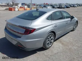 2023 Hyundai Sonata SEL with VIN KMHL64JA0PA319652, listed as a IAAI auction lot 41878055 with 30,508 mi miles. Bid and sale history available at carsss.com. Image 4.