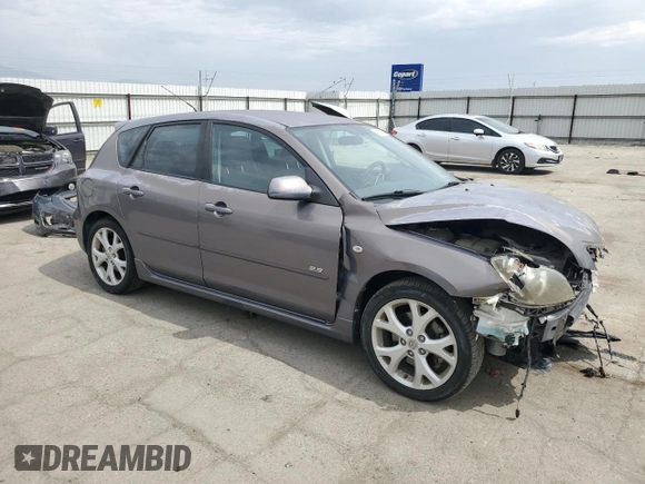 2007 Mazda 3 S Touring z VIN JM1BK344571662713, wystawiony jako Copart lot #59407825 z przebiegiem 107 723 mil mil oraz Szkoda całkowita • Salvage title. Historia ofert i sprzedaży dostępna na DreamBid. Obrazek 4.