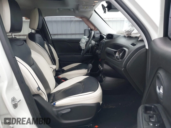 2017 Jeep Renegade Latitude with VIN ZACCJBBB3HPE71456, listed as a IAAI auction lot 41202372 with 72,552 mi miles. Bid and sale history available at carsss.com. Image 5.