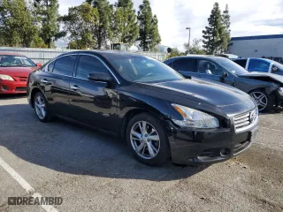 2014 Nissan Maxima 3.5 SV w/Sport Pkg with VIN 1N4AA5APXEC481719, listed as a Copart auction lot 43455445 with 148,863 mi miles and Salvage Title. Bid and sale history available at carsss.com. Image 4.
