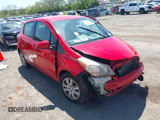 2012 Toyota Yaris L with VIN JTDKTUD32CD536389, listed as a IAAI auction lot 42020928 with 138,379 mi miles. Bid and sale history available at carsss.com. Image 1.