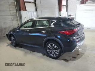2017 Infiniti QX30 Premium with VIN SJKCH5CR9HA030811, listed as a Copart auction lot 54184425 with 35,589 mi miles and Salvage title. Bid and sale history available at DreamBid. Image 2.