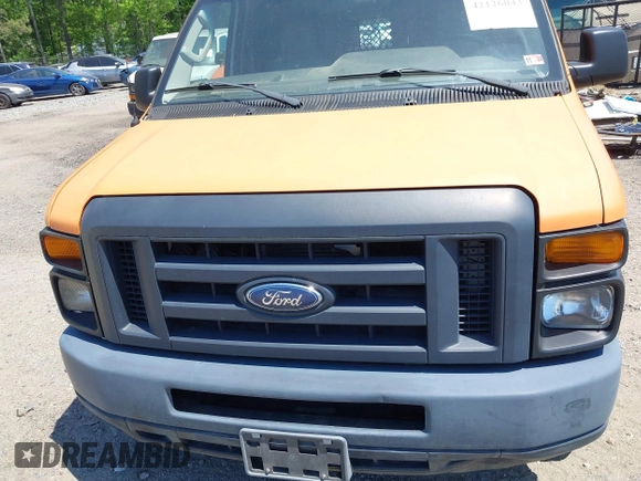 2013 Ford Econoline Cargo Commercial with VIN 1FTNE1EW8DDB33694, listed as a IAAI auction lot 42126043 with 192,206 mi miles and . Bid and sale history available at DreamBid. Image 6.
