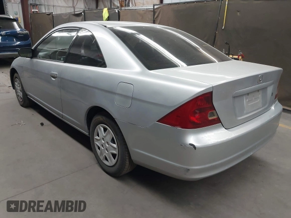 2003 Honda Civic LX with VIN 1HGEM22573L012729, listed as a IAAI auction lot 42041772 with 157,207 mi miles. Bid and sale history available at carsss.com. Image 3.