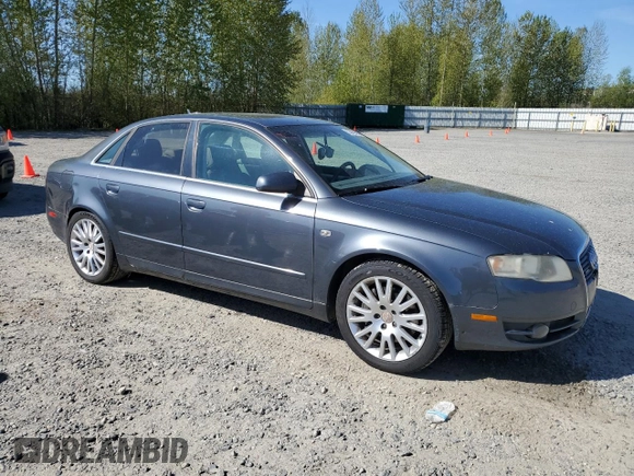 2006 Audi A4 2.0T with VIN WAUDF78E36A212965, listed as a Copart auction lot 53889695 with 172,432 mi miles and Salvage Title. Bid and sale history available at carsss.com. Image 4.