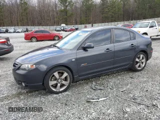2005 Mazda 3 s with VIN JM1BK323051292231, listed as a Copart auction lot 47745385 with 224,594 mi miles and Salvage Title. Bid and sale history available at carsss.com. Image 1.
