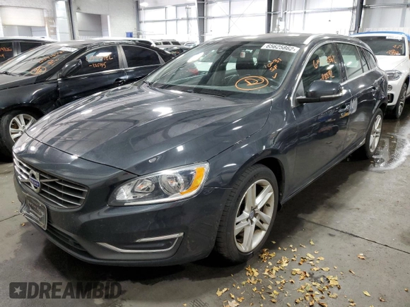 2015 Volvo V60 T5 Drive-E Premier z VIN YV140MEK4F1261731, wystawiony jako Copart lot #65625862 z przebiegiem 118 842 mil mil oraz . Historia ofert i sprzedaży dostępna na DreamBid. Obrazek 2.