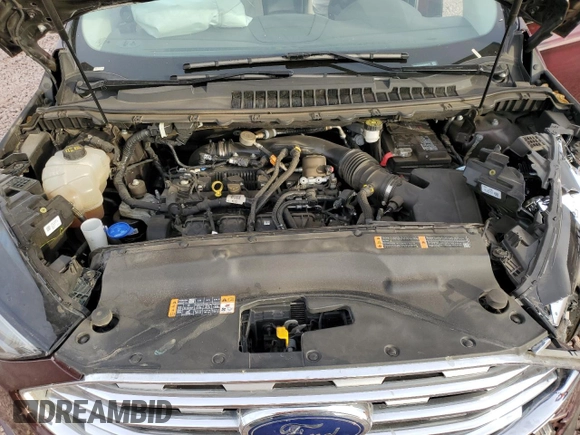 2019 Ford Edge Titanium with VIN 2FMPK4K96KBB80142, listed as a Copart auction lot 84847814 with 75,602 mi miles and Salvage title. Bid and sale history available at DreamBid. Image 12.