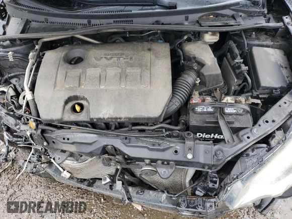 2014 Toyota Corolla L with VIN 2T1BURHE7EC195187, listed as a Copart auction lot 57991755 with 187,649 mi miles and Salvage title. Bid and sale history available at DreamBid. Image 11.
