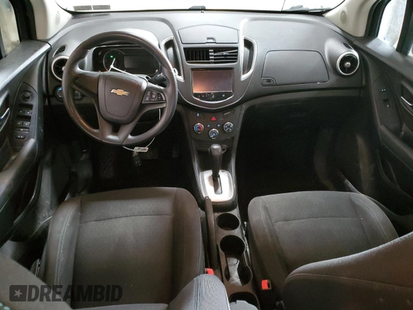 2016 Chevrolet Trax LS with VIN 3GNCJNSB1GL276097, listed as a Copart auction lot 47018065 with 89,362 mi miles and Salvage Title. Bid and sale history available at carsss.com. Image 8.
