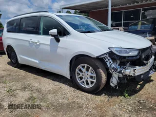 2022 Chrysler Pacifica Touring L z VIN 2C4RC1BGXNR233654, wystawiony jako IAAI lot #42470823 z przebiegiem 73 899 mil mil oraz . Historia ofert i sprzedaży dostępna na DreamBid. Obrazek 1.